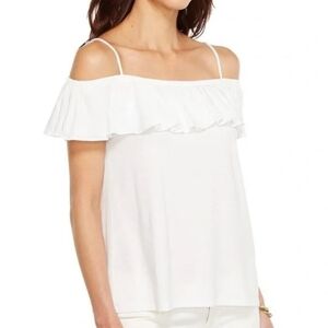 Lilly Pulitzer Off The Shoulder TamiamiTop in Resort White